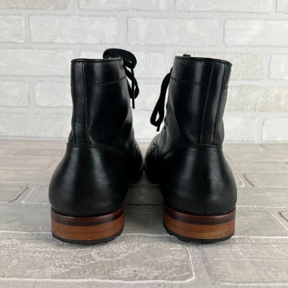 Warfield & Grand Chukka Boots Mens 9.5 Black Leather Lace Up  display picture 2